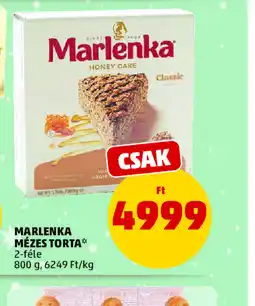 PENNY MARLENKA MÉZES TORTA ajánlat