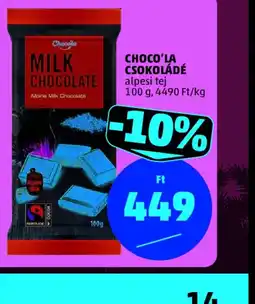 PENNY Choco'la csokoládé ajánlat