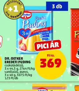 PENNY DR. OETKER EREDETI PUDING ajánlat