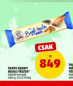 PENNY TANTE FANNY BEJGLI TÉSZTA ajánlat