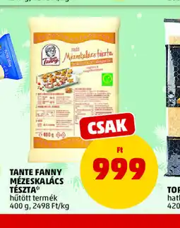 PENNY TANTE FANNY MÉZESKALÁCS TÉSZTA ajánlat
