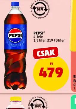 PENNY PEPSI üdítőital ajánlat