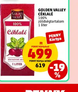 PENNY GOLDEN VALLEY CÉKLALÉ ajánlat