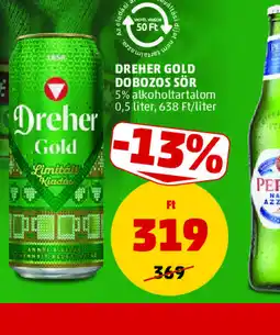 PENNY DREHER GOLD DOBOZOS SÖR ajánlat