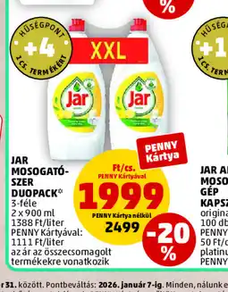 PENNY JAR MOSOGATSZER DUOPACK ajánlat