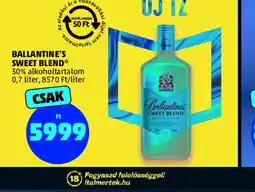 PENNY BALLANTINE'S SWEET BLEND ajánlat