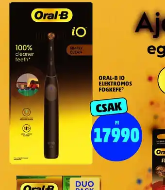 PENNY Oral-B iO Elektromos Fogkefe ajánlat