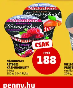 PENNY NÁDUDVARI RÉTEGES KRÉMJOGHURT ajánlat