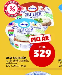 PENNY SISSY SAJTKRÉM ajánlat