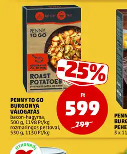 PENNY PENNY TO GO BURGONYA VÁLOGATÁS ajánlat