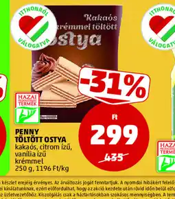 PENNY PENNY TÖLTÖTT OSTYA ajánlat