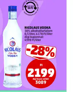 PENNY NICOLAUS VODKA ajánlat