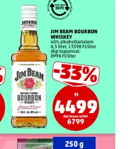 PENNY JIM BEAM BOURBON WHISKEY ajánlat