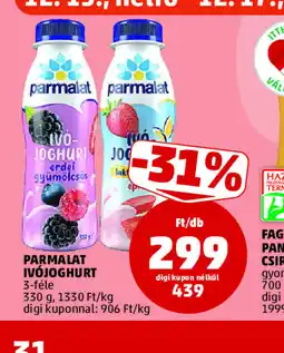 PENNY PARMALAT IVJOGHURT ajánlat