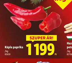 Lidl Kápia paprika ajánlat