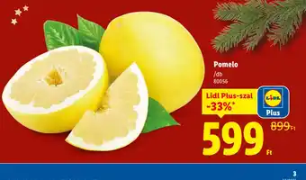Lidl Pomelo ajánlat