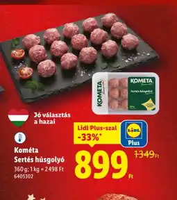 Lidl Kométa Sertés húsgoly ajánlat