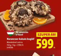 Lidl Narancsos-kakas kuglf ajánlat