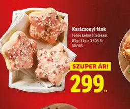 Lidl Karácsonyi fánk ajánlat