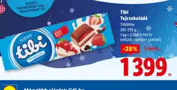 Lidl Tibi Tejcsokoládé ajánlat
