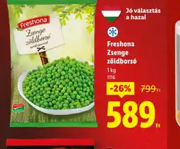 Lidl Freshona Zsenge zöldbors ajánlat