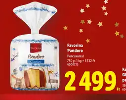 Lidl Favorina Pandoro ajánlat