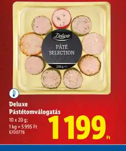 Lidl Deluxe Pástétomválogatás ajánlat