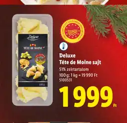 Lidl Deluxe Tête de Moine sajt ajánlat