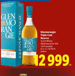Lidl Glenmorangie Triple Cask Whisky ajánlat