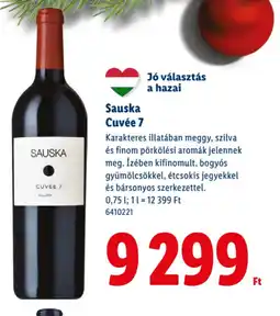 Lidl SAUSKA Cuvée 7 ajánlat