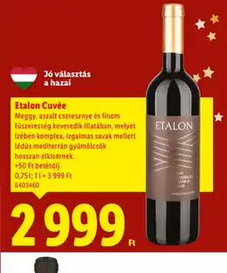 Lidl Etalon Cuvée ajánlat