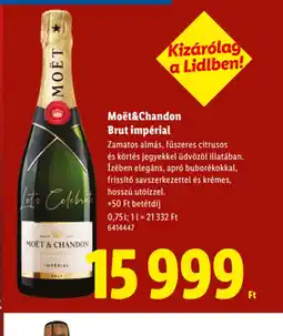 Lidl Moët&Chandon Brut Impérial ajánlat