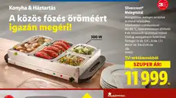 Lidl Silvercrest Melegítőtál ajánlat