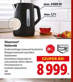 Lidl Silvercrest® Vízforral ajánlat