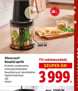 Lidl Silvercrest Konyhai aprít ajánlat
