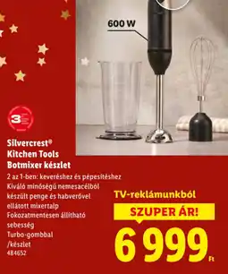 Lidl Silvercrest® Botmixer készlet ajánlat
