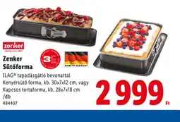 Lidl Zenker Sütőforma ajánlat