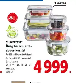 Lidl Silvercrest Frissentart doboz ajánlat
