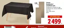 Lidl LIVARNO Asztalterítő / asztalifut-szett ajánlat