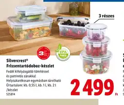 Lidl Silvercrest Frissentartdoboz-készlet ajánlat