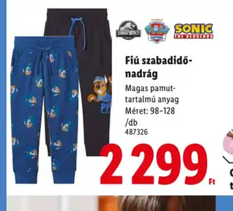 Lidl Fiú szabadidő-nadrág ajánlat