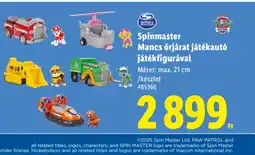 Lidl Spinmaster Mancs őrjárat játékaut ajánlat