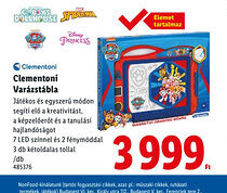 Lidl Clementoni Varázstábla ajánlat