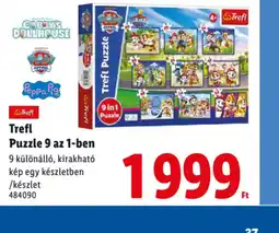 Lidl Trefl Puzzle 9 az 1-ben ajánlat