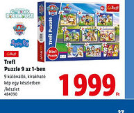 Lidl Trefl Puzzle 9 az 1-ben ajánlat