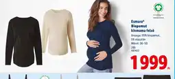 Lidl Esmara Biopamut kismama felső ajánlat