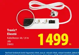 Lidl Tronic Eloszt ajánlat