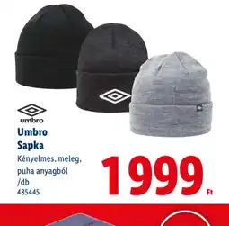 Lidl Umbro Sapka ajánlat