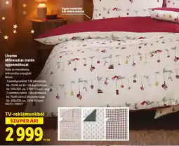 Lidl Livarno Mikroszálas ágyneműhuzat ajánlat