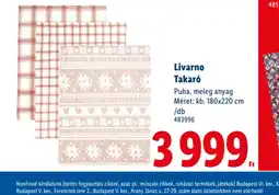 Lidl Livarno Takar ajánlat